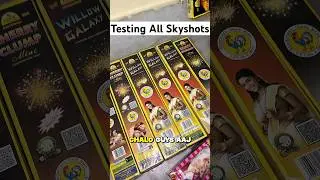 MURGA CHHAP WILLOW GALAXY SKYSHOT 😱🤯#shorts #testing #fireworks #trending
