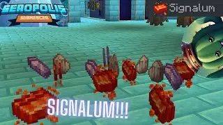 I FINALLY GOT TIER 2 MATERIALS (Signalum/amethyst)