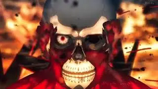 Muzan's Transformation into a Colossal Titan