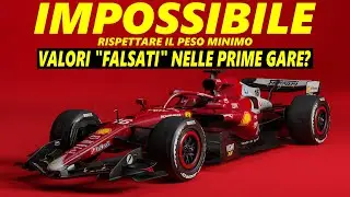 TUTTE le auto SOVRAPPESO e LECLERC 7° secondo i TP. Ma davvero?
