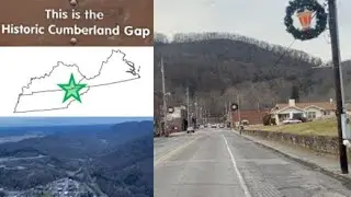 CUMBERLAND GAP: Tripoint of TN, VA, and KY - at sunset
