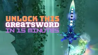 Easy Greatsword Skin in 15 minutes! - Guild Wars 2 Eclipse Greatsword