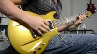 Aristides 020 - Gold - CLEAN Electric Guitar demo