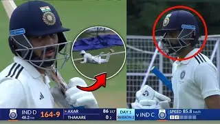 Axar Patel batting 86 runs || Axar Patel sad on catch out
