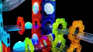 Magnetic Ball Track Bricks | 3+ Educational Toy with Strong Magnet & 3-Level Cognitive Training