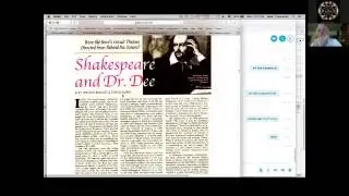 Alchemy Physics vs Dee/Shakespeares Fusion Geometry of ONEness