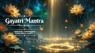 GAYATRI MANTRA CHANT 1 Hour| Removes Negativity, Brings Peace | Soothing Devotional Music for FOCUS