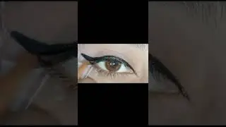 Wing eye liner # short #eye liner