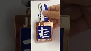 Want Custom Judo Awards? Check This Medal Out!