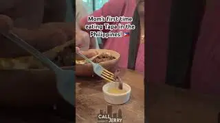 Моя мама впервые попробовала тапу на Филиппинах 🇵🇭 #Еда #тапа #путешествия