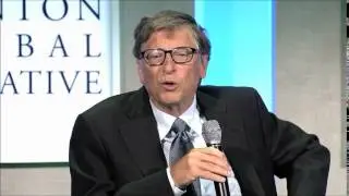 Bill Gates explains the importance of the Access to Medicine Index at the Clinton Foundation