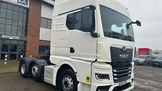 MAN TGX 3 26.510 GX *EURO 6* HIGH ROOF 6X2 TRACTOR UNIT 2022 &ndash; DK72 ZDS