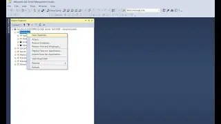 How to Create a database in SQL Server | Database Table in MS SQL 2022 | SQL Server (SSMS)