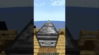 How to make a pirate ship cannon in Minecraft! #shorts #minecraft #trending #gaming #games #gameplay