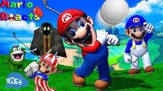 Nothing Like A Friendly Game of Golf | Mario Reacts To SMG4: Stupid Mario Golf