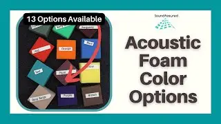 Acoustic Foam Color Options