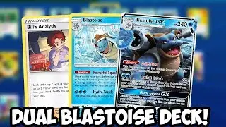 NEW Blastoise GX Deck! Dual Blastoise Deck! Unstoppable Combo! Unbroken Bonds PTCGO