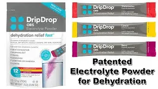 DripDrop ORS &ndash; Patented Electrolyte Powder for Dehydration