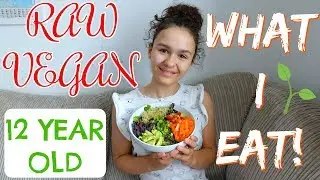 RAW VEGAN 12 YEAR OLD JEAN | WHAT A VEGAN KID EATS IN A DAY! 🌱