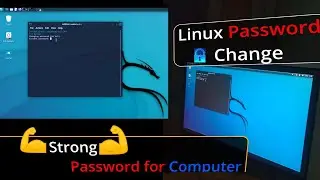 2 Way Change Linux Password  🔑 & Create Strong Password .