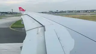Turkish Airlines Airbus A330 Takeoff from Paris CDG July 2021