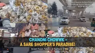 Chandni Chowk, Nai Sarak, Delhi (INDIA) 19 January 2026 16:30-18:30