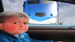 Impatient Driver at a Railroad Crossing Cosplay (Roblox Car Crash Studio)