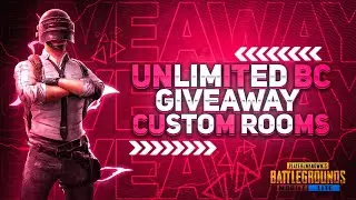 BC GIVEAWAY SOLO CUSTOM ROOMS LIVE | WINNING PRIZE - 320BC | PUBG MOBILE LITE | Classic WarriorYT
