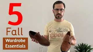 5 Fall Wardrobe Essentials For Men |  Men's Style 2020