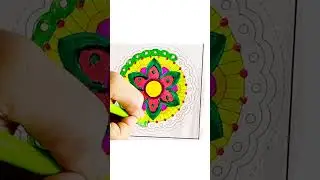 Mandala | Mandala Art Coloring | Satisfying Coloring | ASMR Coloring | Relax Coloring @PastelDrift 