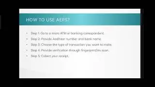 AADHAAR ENABLE PAYMENT SYSTEM (AEPS). THARUN P 22BCS0169