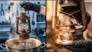 Left to Rot for 50 Years: From Heavy Rust to Mirror Finish | ASMR
