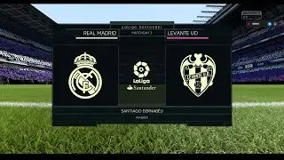 Real Madrid - Levante UD FIFA 18 LaLiga