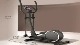 RHYTHM FUN Elliptical Machine Electric Elliptical Machine Review, Easy to assemble and great on the