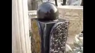 Floating Granite Ball Sphere Water Fountain