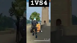 1VS4 OP CLUTCH MP40 GOD 🤯best of the clutch 🥵 cs  best team 🥶 song -- with ishq ka raja song #shorts