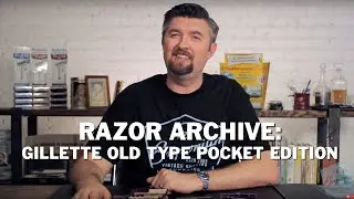 Razor Archive Gillette Old Type Series: Pocket Edition Safety Razor