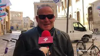 09 Marzo 2022   Lecce   ex Dipendenti Mello manifestano sotto il Comune
