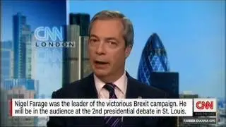 Nigel Farage: Trump's chance is 'vote against establishment'