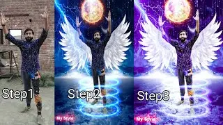 wings photo edit concept || complete photo editing course
