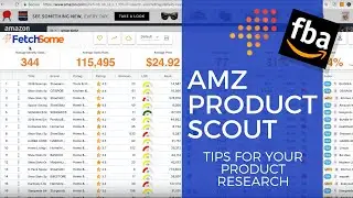 AMAZON FBA PRODUCT RESEARCH SOFTWARE | How to use Fetchsome's Product Scout on Amazon!