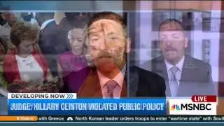 Chuck Todd Reports On Clinton Campaign In Full On Damage Control Mode