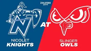 #11 Nicolet at #3 Slinger | 2025 WIAA Boys Basketball