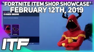 Fortnite Item Shop CLOAKED SHADOW IS BACK! [February 12th, 2019] (Fortnite Battle Royale)