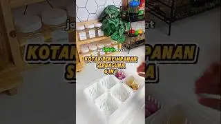 Kotak penyimpanan serbaguna 6 in 1 #homeliving #review #shorts