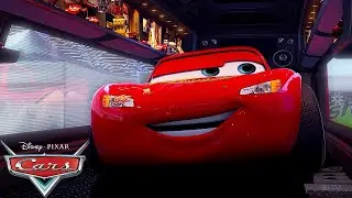 What's Inside of Lightning's Trailer? | Pixar Cars | @disneyjr