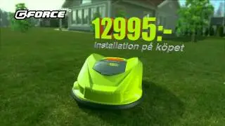 G FORCE Robotic Mower is Now on TV!