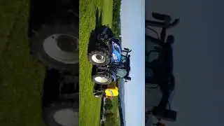 NewHolland Rundballenpresse RB150 mit T6.180AC