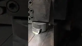 Corrugating a 24x48 Flaking Roll