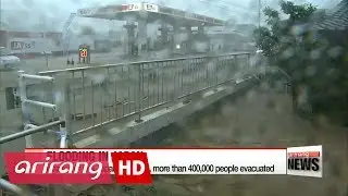 Heavy rain hits Japan's Kyushu, more than 400,000 people evacuated
